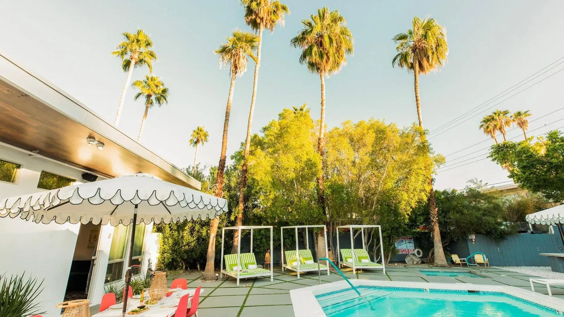 Hébergement de vacances 3 Private Rooms At The Wesley Hotel Perfect For Group Stays Palm Springs